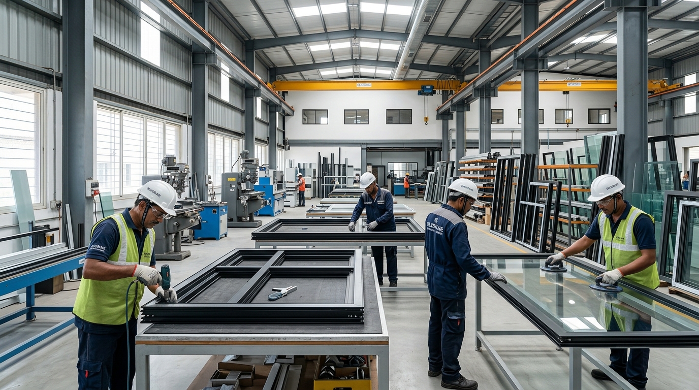 KGN Royal Glass and Aluminium Showcase Project in Mumbai